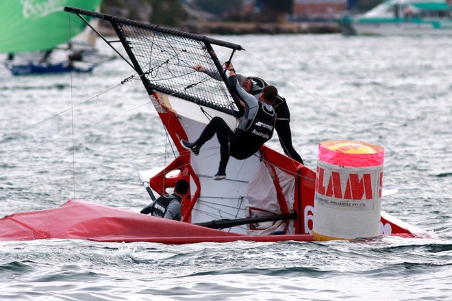 21 october 2012 225 - AEG 3-Buoys Challenge, Race 2 © Frank Quealey /Australian 18 Footers League http://www.18footers.com.au